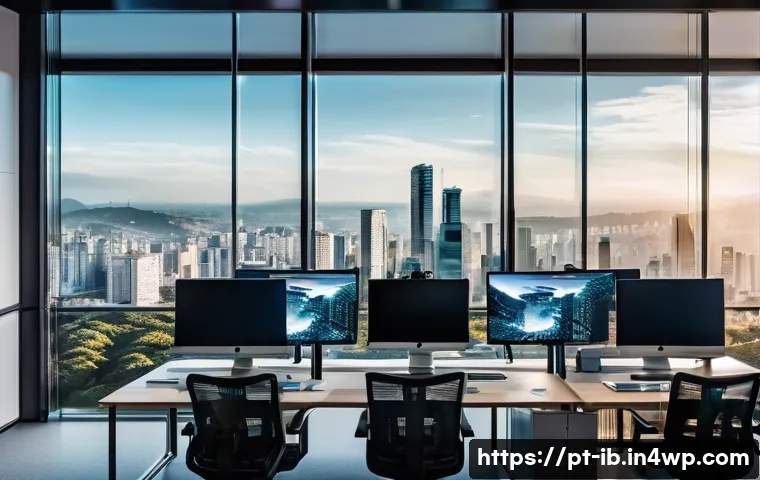 인간과 기계의 관계 변화 - A modern office environment in São Paulo, Brazil, showcasing a diverse team of professionals collabo...